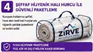 Zirve Halı Yıkama Paketleme